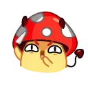 😠 emoji Mushroom (@TgSticker) Telegram sticker 17 of 20