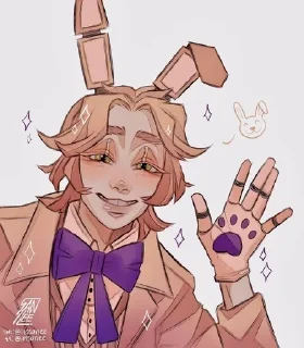 👋 emoji Фнафець🇺🇦 Telegram sticker 6 of 41