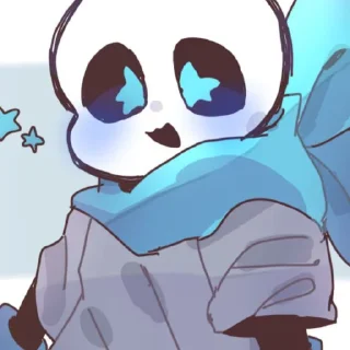Sticker from 𝙱𝚕𝚞𝚎𝙱𝚎𝚛𝚛𝚢 𝚋𝚢 : @stickers_undertale