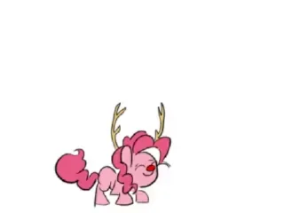 🦌 emoji @mlpstickers Pinkie Pie animated pack Telegram sticker 18 of 50
