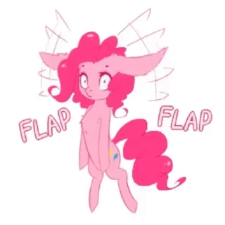 🙃 emoji @mlpstickers Pinkie Pie animated pack Telegram sticker 20 of 50