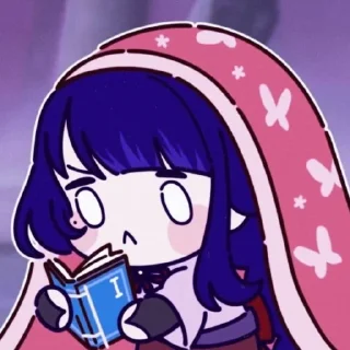 📖 emoji Райдэн Эи💜🍇 Telegram sticker 20 of 120