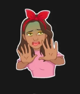 🤢 emoji Lizzzka Telegram sticker 12 of 37