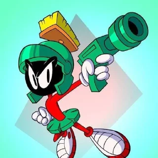 🌟 emoji Marvin Martian • @Earth928B Telegram sticker 16 of 40