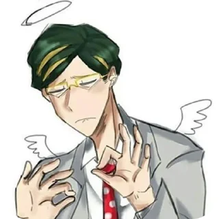 😔 emoji Sir Nighteye Telegram sticker 11 of 58