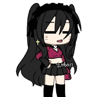 🙁 emoji Каролинка♡ Telegram sticker 21 of 83