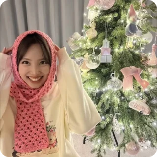 🌟 emoji Nayeon Christmas Telegram sticker 5 of 29