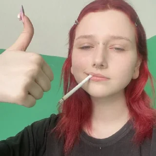👍 emoji Хирка Telegram sticker 14 of 19