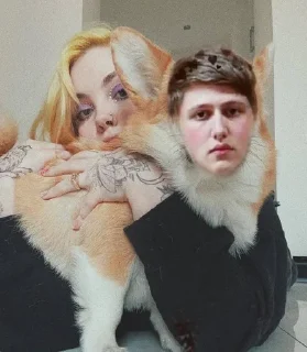 👩‍❤️‍👨 emoji рустем собачка Telegram sticker 8 of 35