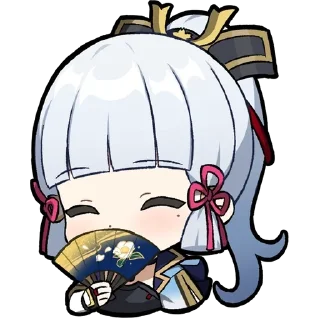 Sticker from Аяка от @stasmuh