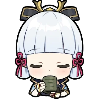 ❄️ emoji Аяка от @stasmuh Telegram sticker 5 of 20