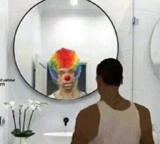 🤡 emoji Стикерки Telegram sticker 20 of 93