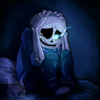 🗿 emoji Андертейл, ёпта Telegram sticker 11 of 46