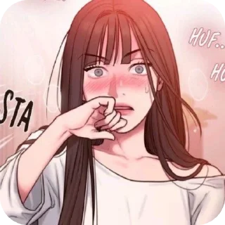 💇 emoji 🌹Kang Yuna Telegram sticker 18 of 78