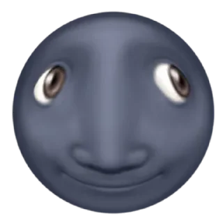 🌚 emoji Emote-stickers Telegram sticker 12 of 20