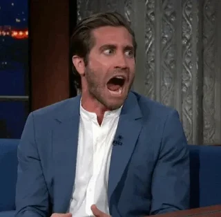 😵 emoji Jake Gyllenhaal (@JakeGyllen) Telegram sticker 22 of 104
