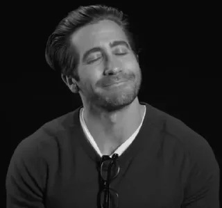 😌 emoji Jake Gyllenhaal (@JakeGyllen) Telegram sticker 23 of 104