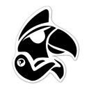 🦅 emoji Pirate Parties Telegram sticker 22 of 30