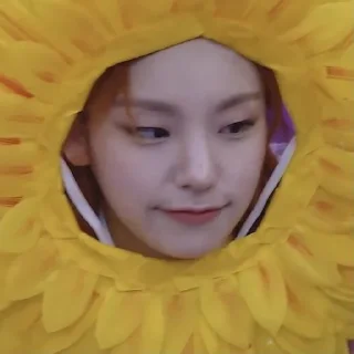 😏 emoji Yeji Telegram sticker 13 of 13