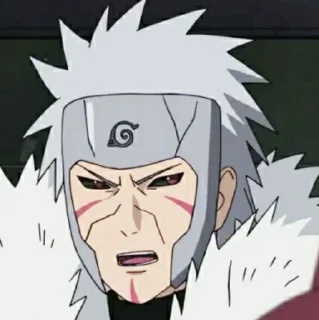 😠 emoji Tobirama Telegram sticker 16 of 24
