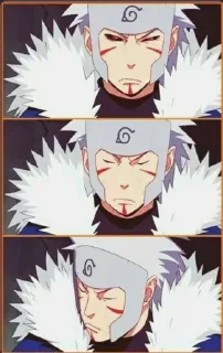 😒 emoji Tobirama Telegram sticker 11 of 24