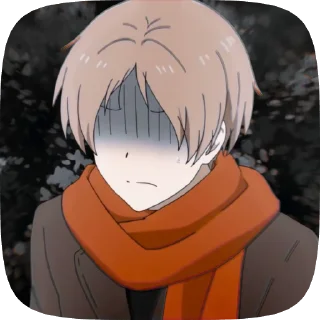 🥲 emoji Книга друзів Нацуме / Natsume Telegram sticker 23 of 56