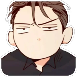 🤨 emoji З манхв (яой)🥰 Telegram sticker 20 of 92