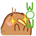 🤩 emoji Птичка Киви @TgSticker Telegram sticker 16 of 27