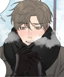😌 emoji Манхва Telegram sticker 20 of 51
