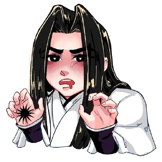 🤤 emoji Злодейский путь от @ximeraart Telegram sticker 20 of 59