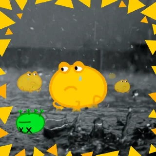 😭 emoji Жабка спіп Telegram sticker 13 of 85