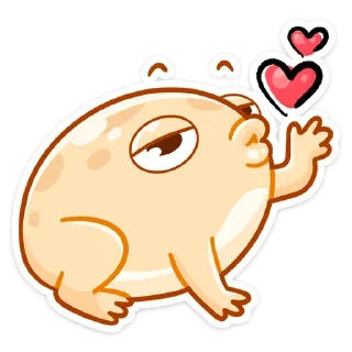 😘 emoji Мистер Жабка от @TgSticker Telegram sticker 24 of 48