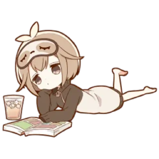 🍂 emoji Ленивец-кун @angelinaa22 Telegram sticker 23 of 30