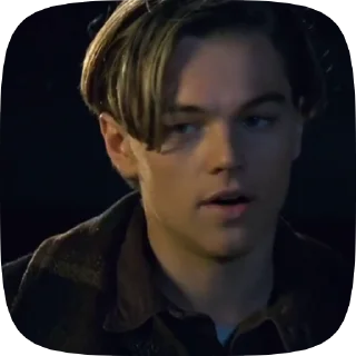 🫀 emoji Leonardo DiCaprio. От bloodmoon💫 Telegram sticker 15 of 21