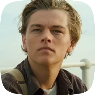 🫀 emoji Leonardo DiCaprio. От bloodmoon💫 Telegram sticker 12 of 21