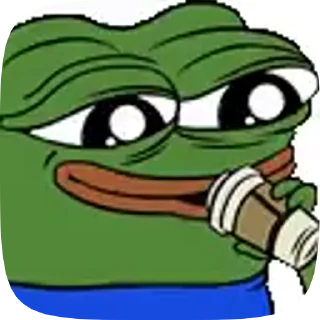 ☕️ emoji Pepe video pack Telegram sticker 24 of 61