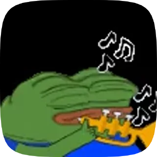 🎺 emoji Pepe video pack Telegram sticker 13 of 61
