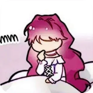 😌 emoji @shanhelea Telegram sticker 22 of 33