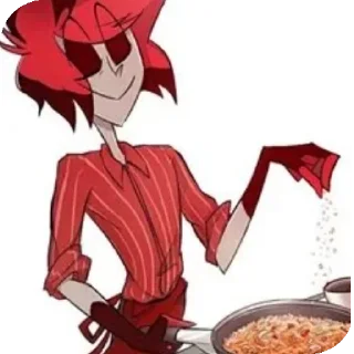 🍲 emoji Избранные просто Аластор  :3 Telegram sticker 6 of 22