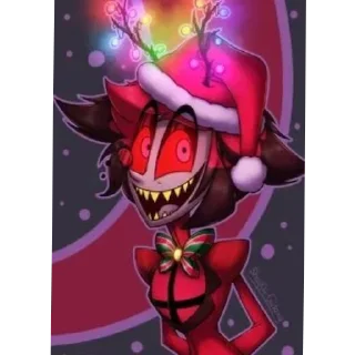 🖼 emoji Избранные просто Аластор  :3 Telegram sticker 18 of 22