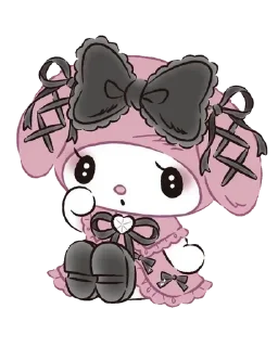 🖤 emoji ﹠. @kusumuu .ᐟ ᜊ Telegram sticker 7 of 110