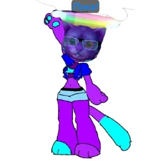 🐱 emoji Радужка C.S.A.L (Все лучшие) Telegram sticker 9 of 13