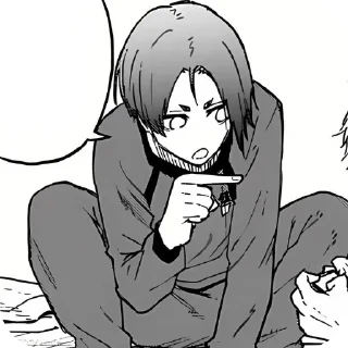 🤓 emoji Mikage Reo Telegram sticker 24 of 30