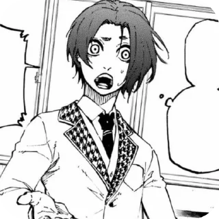 😮 emoji Mikage Reo Telegram sticker 5 of 30