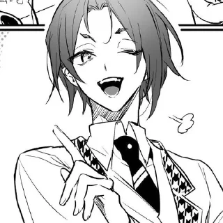 👾 emoji Mikage Reo:: 👾 || @qzllwix ☆ Telegram sticker 17 of 100