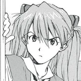 🤨 emoji Asuka ଘ(੭ˊ꒳​ˋ)੭✧ Telegram sticker 18 of 34