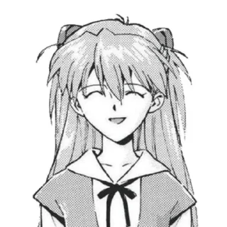 😀 emoji Asuka ଘ(੭ˊ꒳​ˋ)੭✧ Telegram sticker 20 of 34