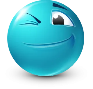 Sticker from Teal Face Emoji @TgSticker
