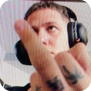 🖕 emoji крейзи мега пиздец Telegram sticker 22 of 85