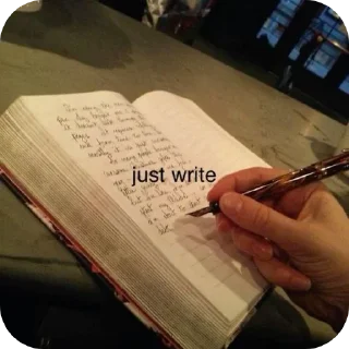 🤓 emoji Poets&Writers Telegram sticker 16 of 26